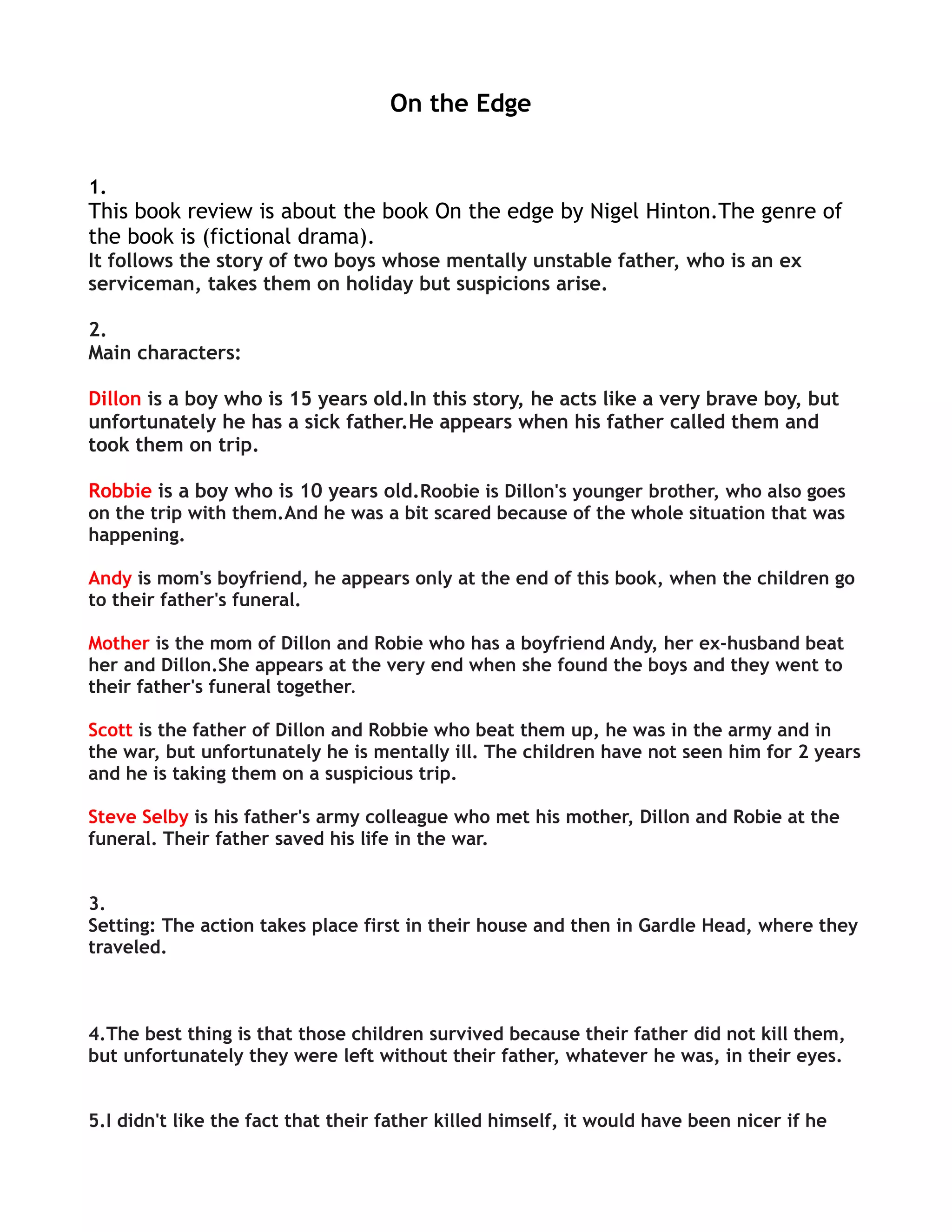 On the Edge Book | PDF