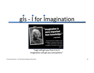 gIs - I for Imagination

“If you want your children to be
intelligent, read them fairy tales.
If you want them to be more
...