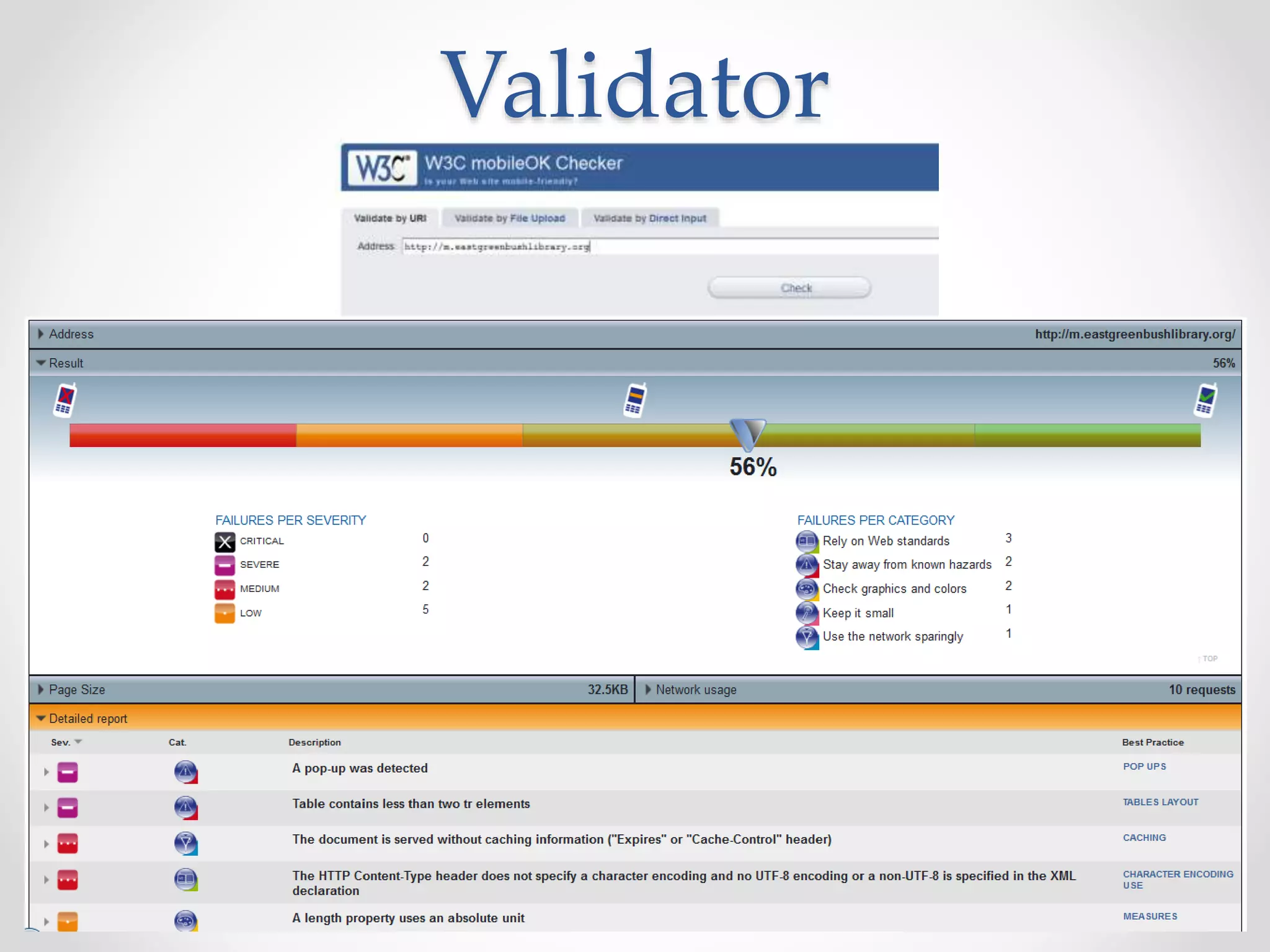 Validator
 