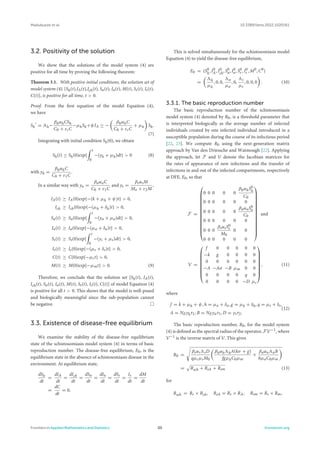 On the mathematical modeling of schistosomiasis transmission dynamics ...