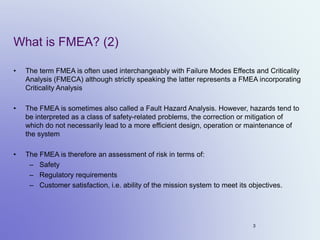 On the nature of FMECA... An introduction | PDF