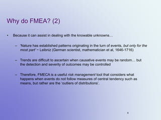 On the nature of FMECA... An introduction | PDF