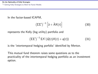 On the Optimality of Kelly Strategies (Presentacion).pdf