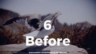 @aysunakarsu @searchdatalogy #brightonseo
6
Before
 