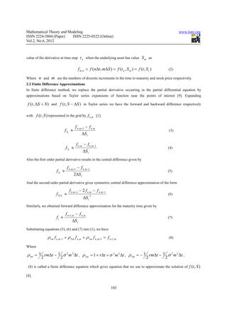 On the stability and accuracy of finite difference method for options ...