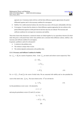On the stability and accuracy of finite difference method for options ...