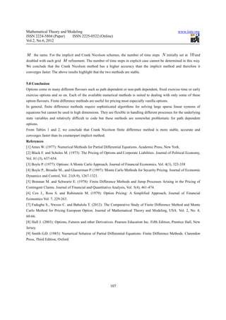 On the stability and accuracy of finite difference method for options ...