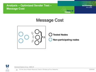 25
Distributed Systems Group - INESC-ID
technology
from seed
Analysis – Optimized Sender Test –
Message Cost
28/06/09On th...