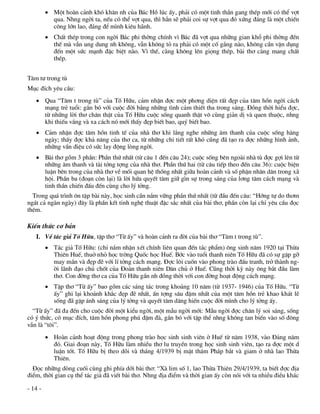  Mét hoµn c¶nh khã kh¨n nh cña B¸c Hå lóc Êy, ph¶i cã mét tinh thÇn gang thÐp míi cã thÓ vît
           qua. Nhng ngêi ta, nÕu cã thÓ vît qua, th× h¼n sÏ ph¶i coi sù vît qua ®ã xøng ®¸ng lµ mét chiÕn
           c«ng lín lao, ®¸ng ®Ó m×nh kiªu h·nh.
          ChÊt thÐp trong con ngêi B¸c phi thêng chÝnh v× B¸c ®· vît qua nh÷ng gian khæ phi thêng ®Õn
           thÕ mµ vÉn ung dung nh kh«ng, vÉn kh«ng tá ra ph¶i cã mét cè g¾ng nµo, kh«ng cÇn vËn dông
           ®Õn mét søc m¹nh ®Æc biÖt nµo. V× thÕ, cµng kh«ng lªn giäng thÐp, bµi th¬ cµng mang chÊt
           thÐp.


T©m t­ trong tï
Môc ®Ých yªu cÇu:
    Qua “T©m t trong tï” cña Tè H÷u, c¶m nhËn ®îc mét ph¬ng diÖn rÊt ®Ñp cña t©m hån ngêi c¸ch
     m¹ng trÎ tuæi: g¾n bã víi cuéc ®êi b»ng nh÷ng t×nh c¶m thiÕt tha trong s¸ng. §ång thêi hiÓu ®îc,
     tõ nh÷ng lêi th¬ ch©n thËt cña Tè H÷u cuéc sèng quanh thËt v« cïng gi¶n dÞ vµ quen thuéc, nhng
     khi thiÕu v¾ng vµ xa c¸ch nã míi thÊy ®Ñp biÕt bao, quý biÕt bao.
    C¶m nhËn ®îc t©m hån tinh tÕ cña nhµ th¬ khi l¾ng nghe nh÷ng ©m thanh cña cuéc sèng hµng
     ngµy; thÊy ®îc kh¶ n¨ng cña th¬ ca, tõ nh÷ng chi tiÕt rÊt khã còng ®· t¹o ra ®îc nh÷ng h×nh ¶nh,
     nh÷ng vÇn ®iÖu cã søc lay ®éng lßng ngêi.
    Bµi th¬ gåm 3 phÇn: PhÇn thø nhÊt (tõ c©u 1 ®Õn c©u 24); cuéc sèng bªn ngoµi nhµ tï ®îc gîi lªn tõ
     nh÷ng ©m thanh vµ tµi tëng tîng cña nhµ th¬. PhÇn thø hai (tõ c©u tiÕp theo ®Õn c©u 36): cuéc biÖn
     luËn bªn trong cña nhµ th¬ vÒ mèi quan hÖ thèng nhÊt gi÷a hoµn c¶nh vµ sè phËn nh©n d©n trong x·
     héi. PhÇn ba (®o¹n cßn l¹i) lµ lêi høa quyÕt t©m gi÷ g×n sù trong s¸ng cña l¬ng t©m c¸ch m¹ng vµ
     tinh thÇn chiÕn ®Êu ®Õn cïng cho lý tëng.
  Trong qu¸ tr×nh «n tËp bµi nµy, häc sinh cÇn n¾m v÷ng phÇn thø nhÊt (tõ ®Çu ®Õn c©u: “Híng tù do th¬m
ng¸t c¶ ngµn ngµy) ®©y lµ phÇn kÕt tinh nghÖ thuËt ®Æc s¾c nhÊt cña bµi th¬, phÇn cßn l¹i chØ yªu cÇu ®äc
thªm.

KiÕn thøc c¬ b¶n
   I. VÒ t¸c gi¶ Tè H÷u, tËp th¬ “Tõ Êy” vµ hoµn c¶nh ra ®êi cña bµi th¬ “T©m t trong tï”.
          T¸c gi¶ Tè H÷u: (chØ n¾m nhËn xÐt chÝnh liªn quan ®Õn t¸c phÈm) «ng sinh n¨m 1920 t¹i Thõa
           Thiªn HuÕ, thuë nhá häc trêng Quèc häc HuÕ. Bíc vµo tuæi thanh niªn Tè H÷u ®· cã sù gÆp gì
           may m¾n vµ ®Ñp ®Ï víi lÝ tëng c¸ch m¹ng. §îc l«i cuèn vµo phong trµo ®Êu tranh, trë thµnh ng-
           êi l·nh ®¹o chñ chèt cña §oµn thanh niªn D©n chñ ë HuÕ. Còng thêi kú nµy «ng b¾t ®Çu lµm
           th¬. Con ®êng th¬ ca cña Tè H÷u gÇn nh ®ång thêi víi con ®êng ho¹t ®éng c¸ch m¹ng.
          TËp th¬ “Tõ Êy” bao gåm c¸c s¸ng t¸c trong kho¶ng 10 n¨m (tõ 1937- 1946) cña Tè H÷u. “Tõ
           Êy” ghi l¹i kho¶nh kh¾c ®Ñp ®Ï nhÊt, Ên tîng s©u ®Ëm nhÊt cña mét t©m hån trÎ khao kh¸t lÏ
           sèng ®· gÆp ¸nh s¸ng cña lý tëng vµ quyÕt t©m d©ng hiÕn cuéc ®êi m×nh cho lý tëng Êy.
  “Tõ Êy” ®· ®a ®Õn cho cuéc ®êi mét kiÓu ngêi, mét mÉu ngêi míi: MÉu ngêi ®îc ch©n lý soi s¸ng, sèng
cã ý thøc, cã môc ®Ých, t©m hån phong phó ®Ëm ®µ, g¾n bã víi tËp thÓ nhng kh«ng tan biÕn vµo sè ®«ng
vÉn lµ “t«i”.
          Hoµn c¶nh ho¹t ®éng trong phong trµo häc sinh sinh viªn ë HuÕ tõ n¨m 1938, vµo §¶ng n¨m
           ®ã. Giai ®o¹n nµy, Tè H÷u lµm nhiÒu th¬ lu truyÒn trong häc sinh sinh viªn, t¹o ra ®îc mét d
           luËn tèt. Tè H÷u bÞ theo dâi vµ th¸ng 4/1939 bÞ mËt th¸m Ph¸p b¾t vµ giam ë nhµ lao Thõa
           Thiªn.
  §äc nh÷ng dßng cuèi cïng ghi phÝa díi bµi th¬: “Xµ lim sè 1, lao Thõa Thiªn 29/4/1939, ta biÕt ®îc ®Þa
®iÓm, thêi gian cô thÓ t¸c gi¶ ®· viÕt bµi th¬. Nhng ®Þa ®iÓm vµ thêi gian Êy cßn nãi víi ta nhiÒu ®iÒu kh¸c

- 14 -
 