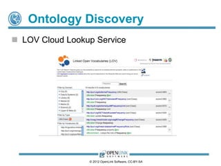 Linked Open Data (LOD) Cloud & Ontology Life Cycles | PPTX