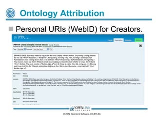 Linked Open Data (LOD) Cloud & Ontology Life Cycles | PPTX
