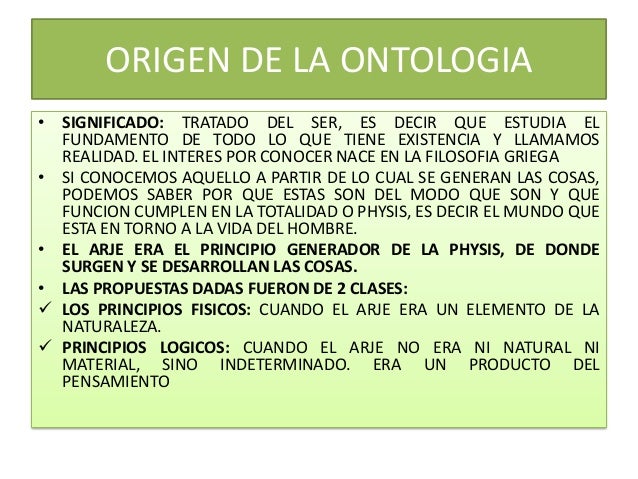Ontologia