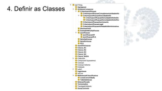 4. Definir as Classes
 