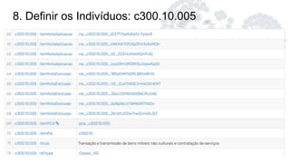 8. Definir os Indivíduos: c300.10.005
 