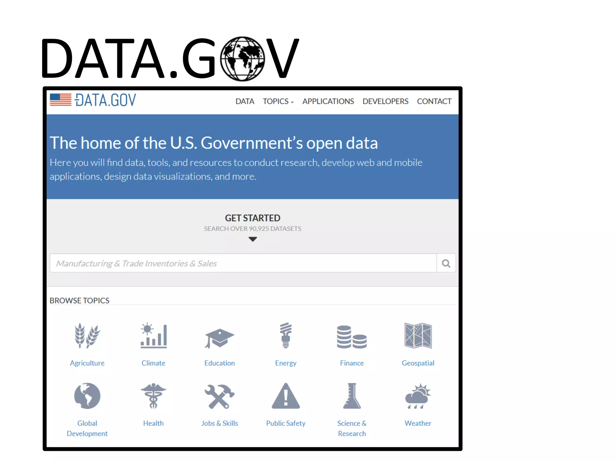DATA.GOV
 