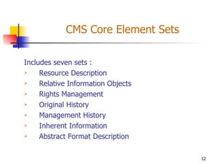 Ontology based metadata schema for digital library projects in China | PPT