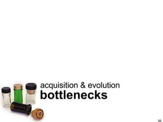 bottlenecks acquisition & evolution 