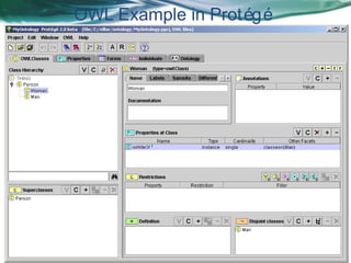 Ontology model and owl | PDF