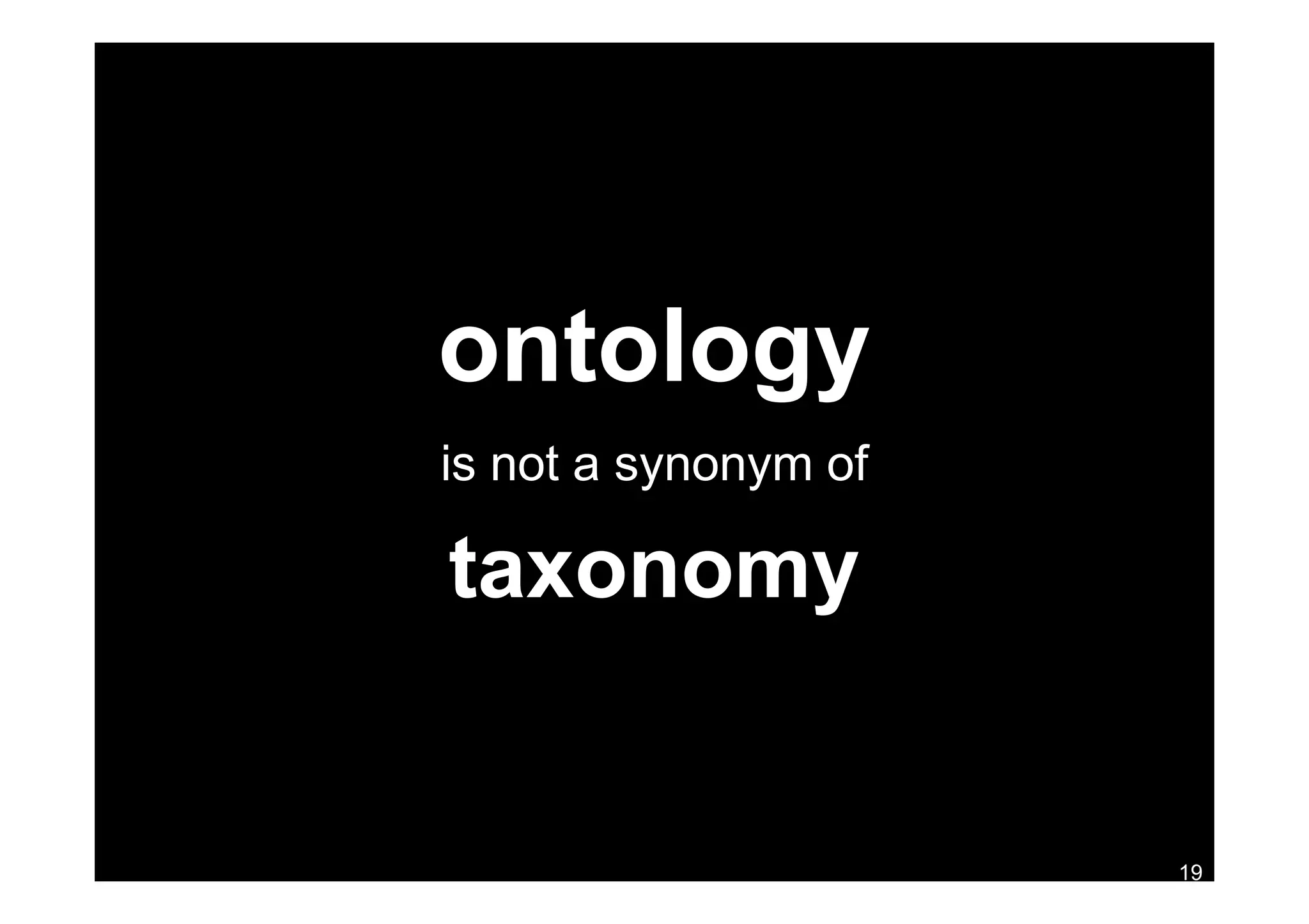 Ontologies in computer science and on the web