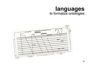 Ontologies in computer science and on the web