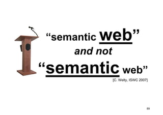 Ontologies in computer science and on the web