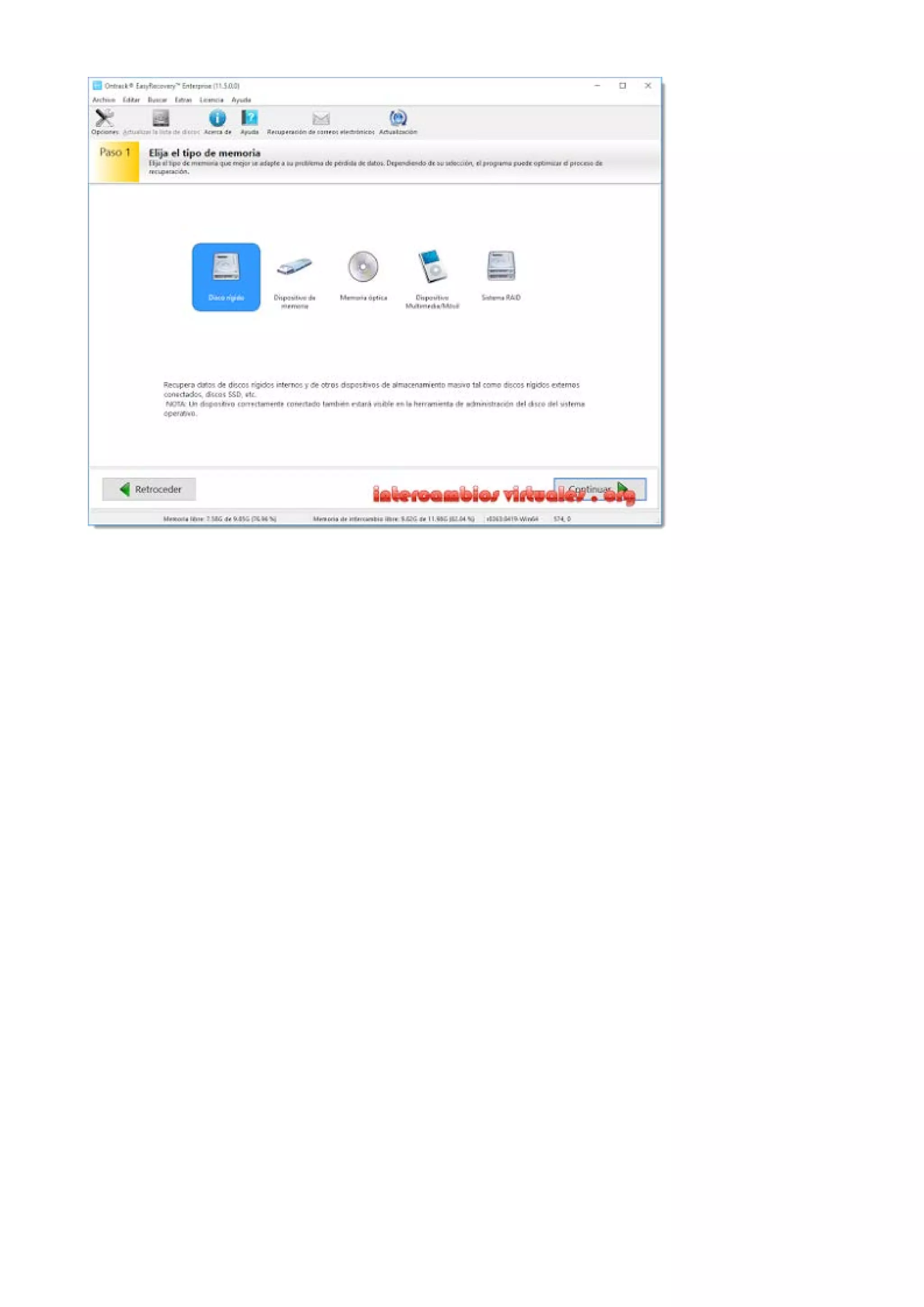 Ontrack easy recovery enterprise v11