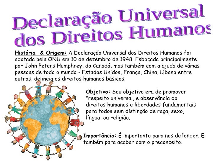 Conheça Agora Os Artigos Da Declaração Universal Dos Direitos Humanos