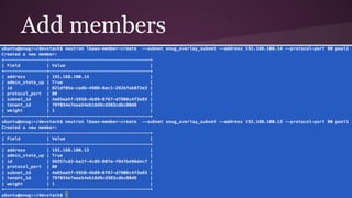 Add members
 