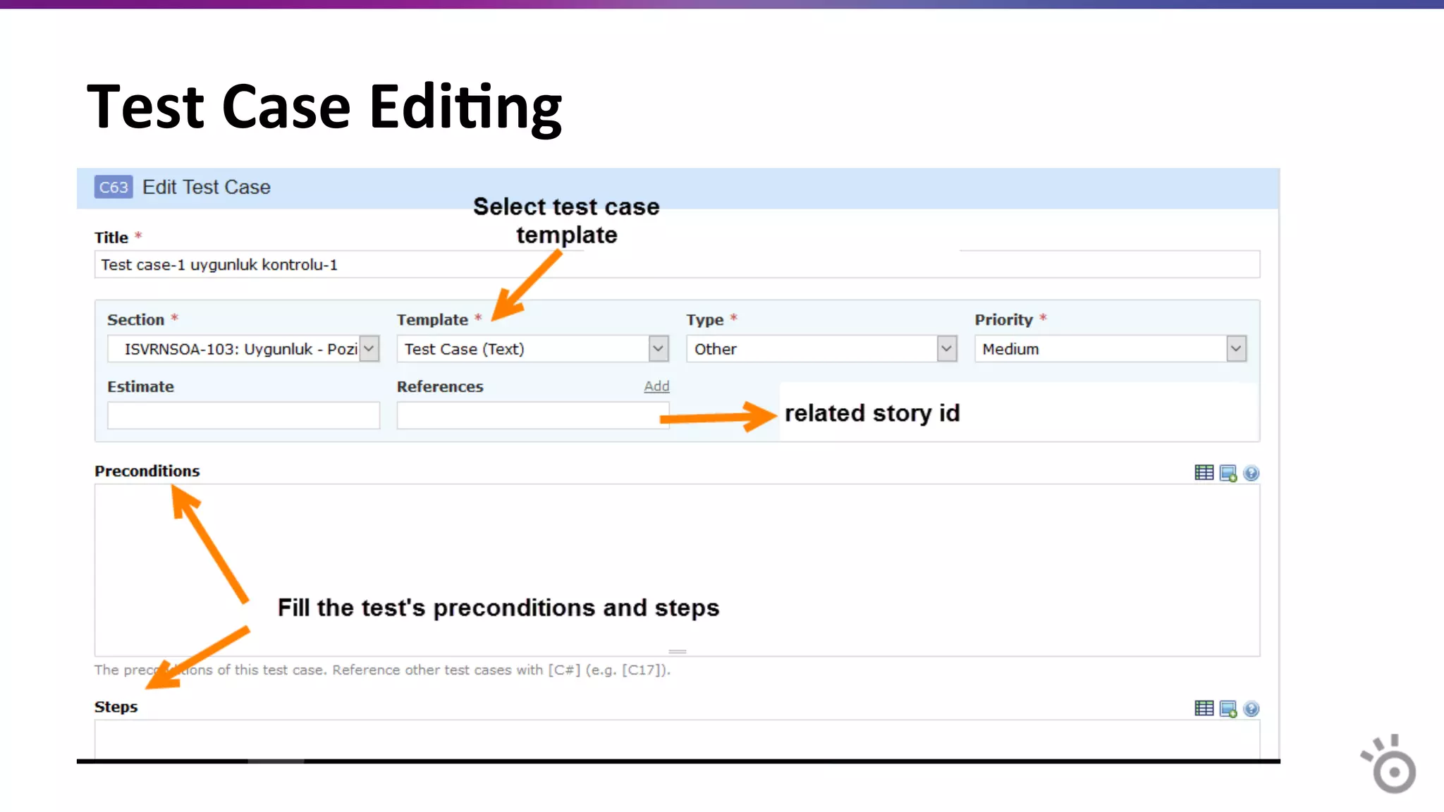 Test	
  Case	
  Edi=ng	
  
 