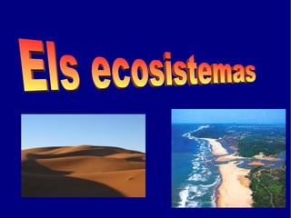 Els ecosistemas 