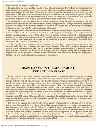 On war, by General Carl von Clausewitz | PDF