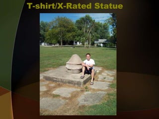 T-shirt/X-Rated Statue