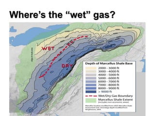 Where’s the “wet” gas?
 