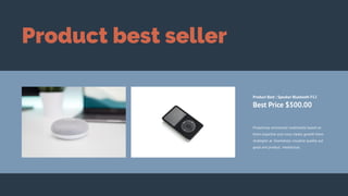 Product best seller
Proactively envisioned multimedia based on
them expertise and cross-media growth them
strategies at. S...