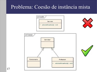 Problema: Coesão de instância mista




17
 