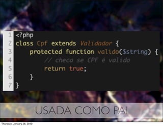 USADA COMO PAI
Thursday, January 28, 2010
 