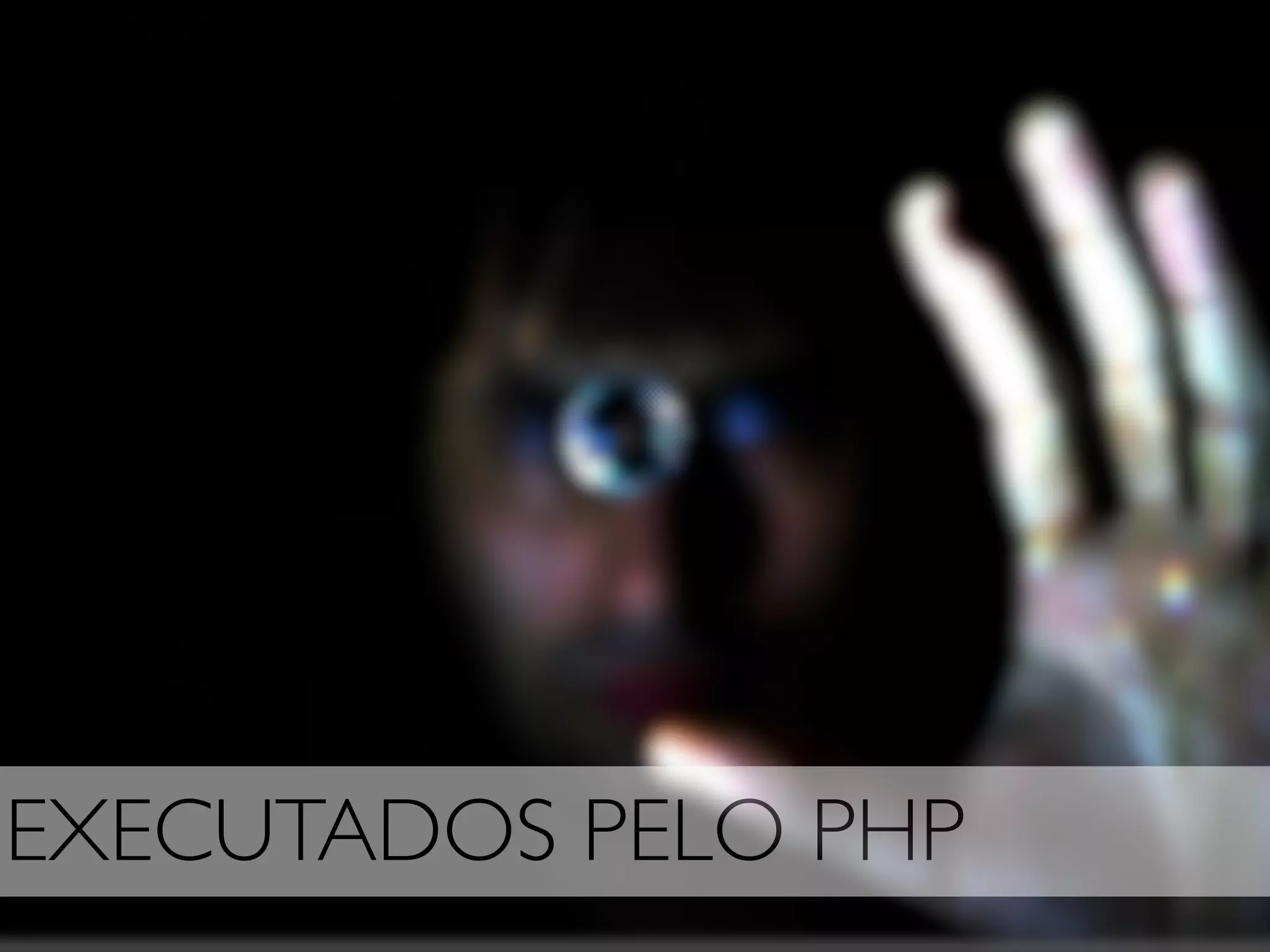 EXECUTADOS PELO PHP
 