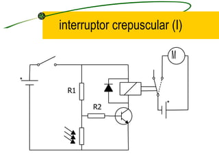 interruptor crepuscular (I) R2 R1 