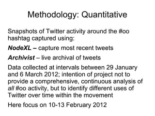 #oo activism: uses of Twitter within the Occupy Oakland movement