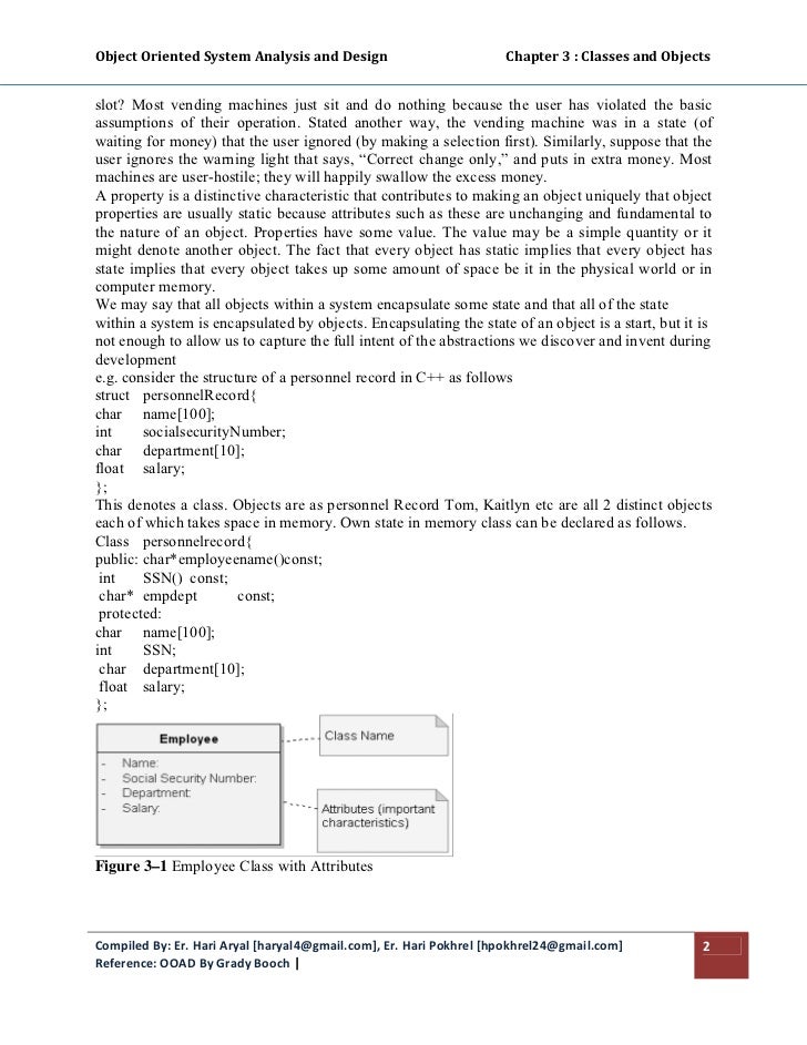 Object State And Properties In Ooad Object State And Properties In Ooad