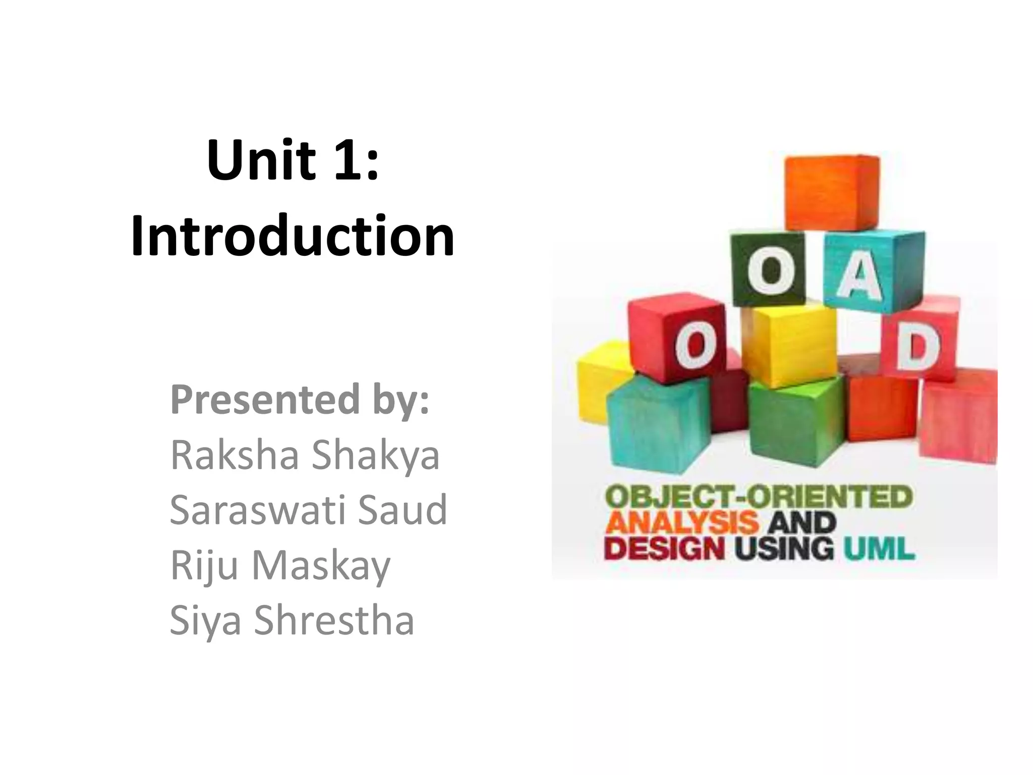 Introduction to OOAD | PPT
