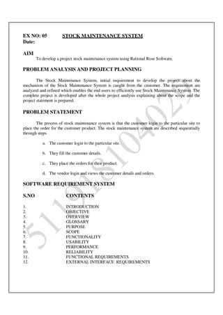 Ooad lab manual