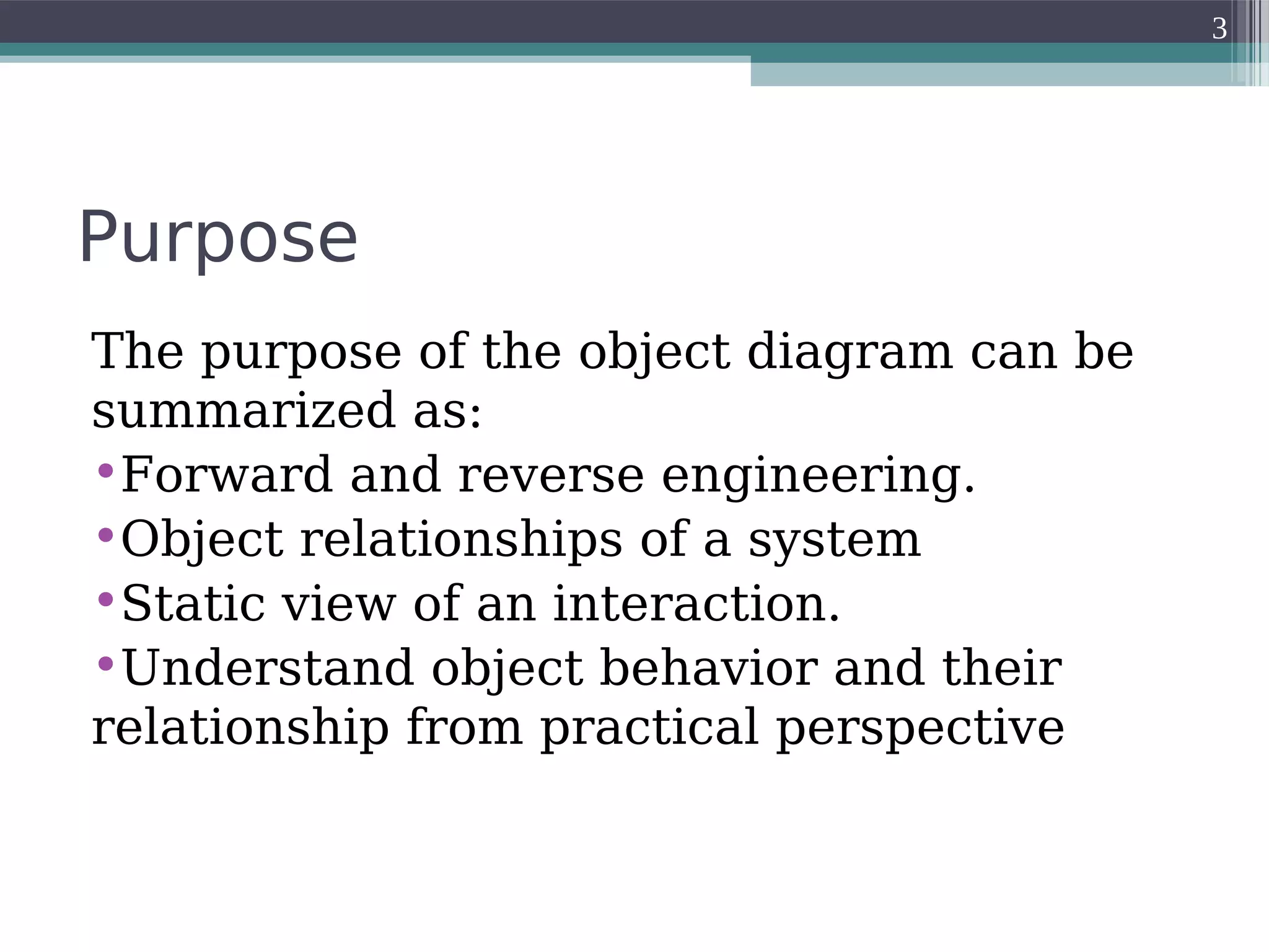 Ooad( object diagram) | PPT