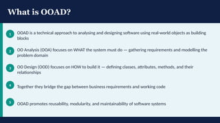 Comprehensive Guide to Object-Oriented Analysis and Design (OOAD ...