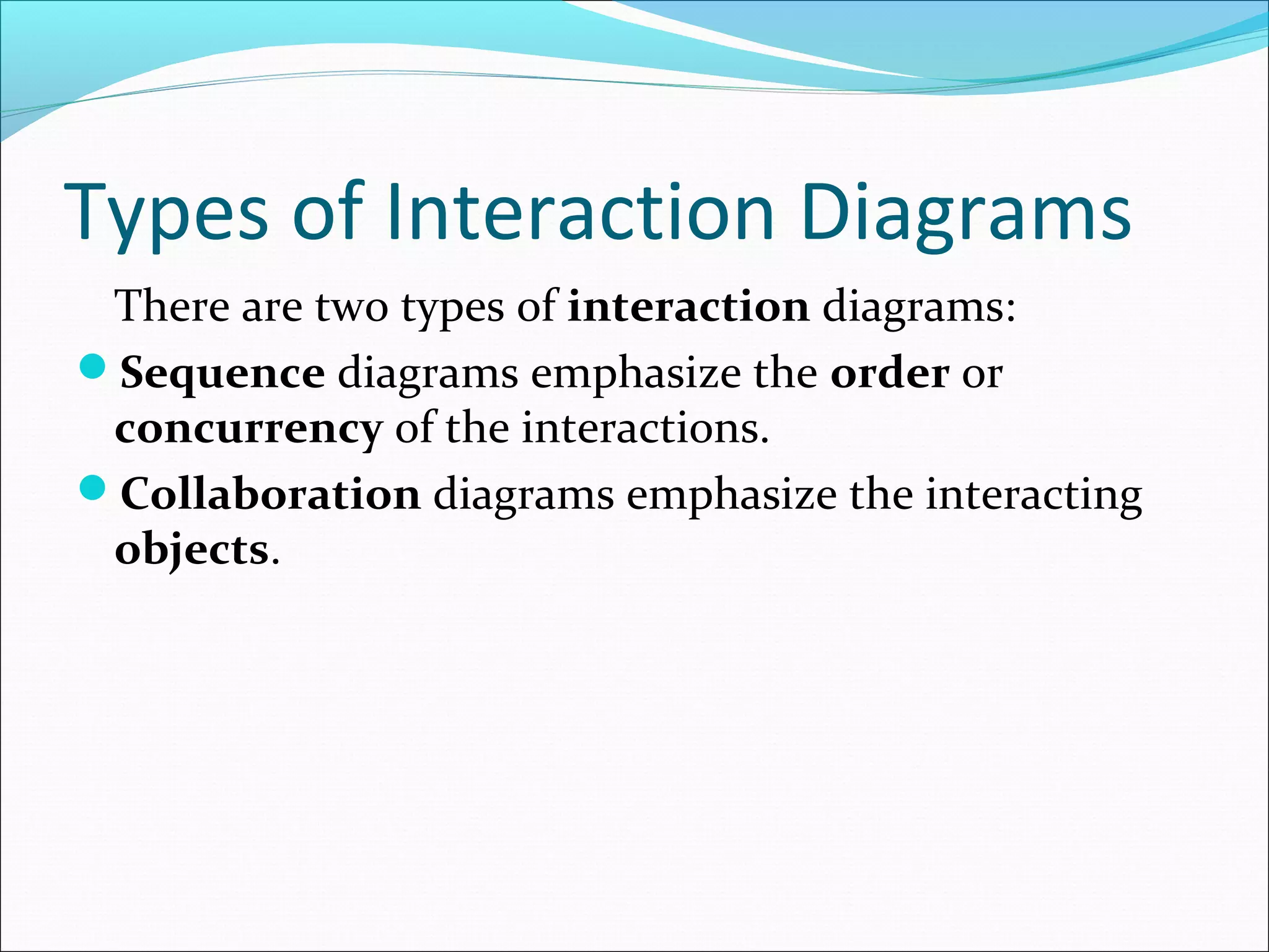 Ooad sequence diagram lecture | PPT