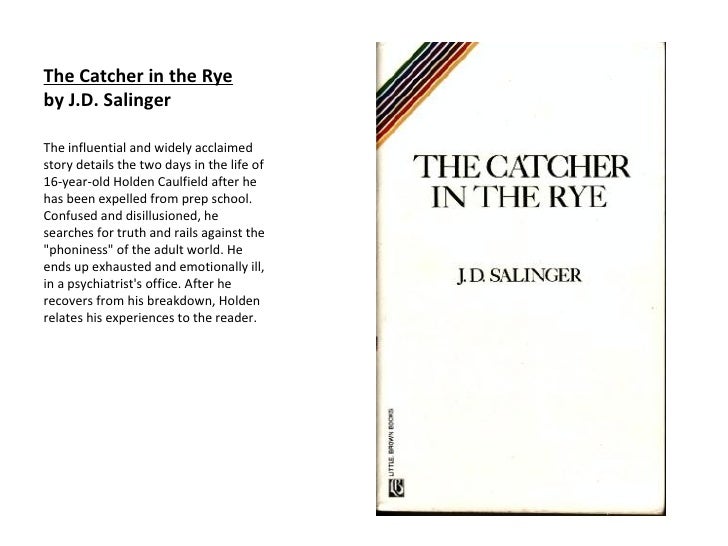 the accusations made against jd salingers novel the catcher in the rye The stand of the australian authorities abetting the us moves against the dprk is aggravating the situation on the peninsula and encouraging trump, a trigger-happy man, to start a war of aggression against the dprk, said the statement, adding. the accusations made against jd salingers novel the catcher in the rye The stand of the australian authorities abetting the us moves against the dprk is aggravating the situation on the peninsula and encouraging trump, a trigger-happy man, to start a war of aggression against the dprk, said the statement, adding.