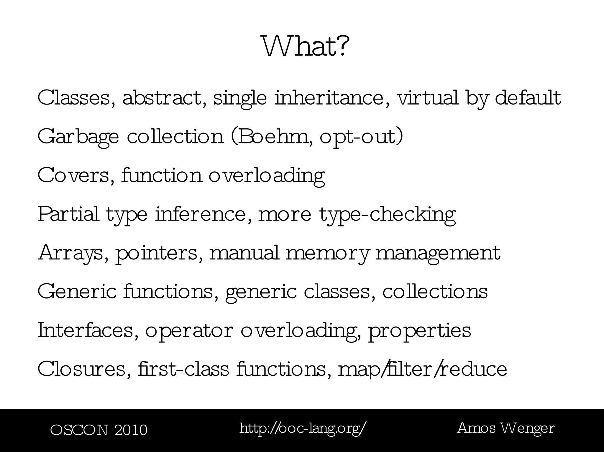 Why? Languages suck void  (* signal ( int ,  void  (* fp )( int )))( int ); signal :  Func ( Int ,  Func ( Int )) ->  Func ( Int ) ✔ ✘ 