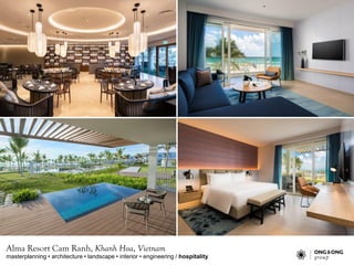 masterplanning ? architecture ? landscape ? interior ? engineering / hospitality
Alma Resort Cam Ranh, Khanh Hoa, Vietnam
 