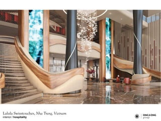 interior / hospitality
Lalula Swisstouches, Nha Trang, Vietnam
 