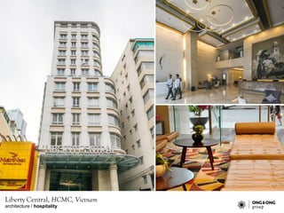 architecture / hospitality
Liberty Central, HCMC, Vietnam
 